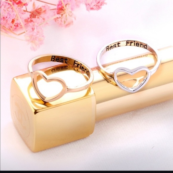 *Last One* Best Friend Heart Ring - Picture 3 of 14